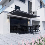 3.0m Essential Manual Awning, Charcoal