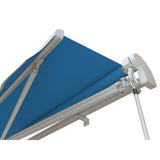 4.0m Budget Manual Awning, Azure Blue