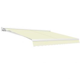 6.0m Half Cassette Electric Awning, Ivory