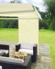 1.6m Rectangle Ivory Side Shade for Awning