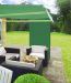1.6m Rectangle Green Side Shade for Awning