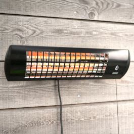 1.8kW IPX4 Wall Mounted Infrared Patio Heater with 3 Power Settings by Heatlab®