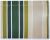 2.5m Green Stripe Valance - Straight