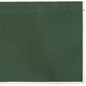 5.0m Plain Green Valance - Straight