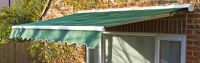 4.0m Half Cassette Manual Awning, Turquoise