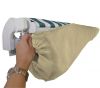 5m Ivory Protective Awning Rain Cover / Storage Bag with Velcro
